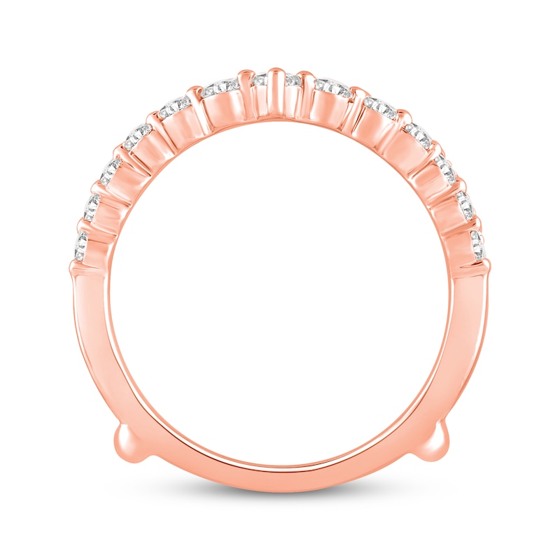 Main Image 3 of Now + Forever Diamond Contour Enhancer Ring 1 ct tw 14K Rose Gold