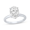 Thumbnail Image 1 of Now + Forever Oval-Cut Lab-Grown Diamond Solitaire Engagement Ring 2-1/2 ct tw 14K White Gold (I/SI2)