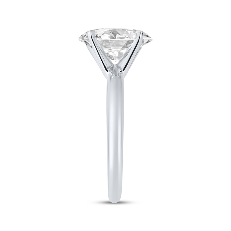 Main Image 2 of Now + Forever Oval-Cut Lab-Grown Diamond Solitaire Engagement Ring 2-1/2 ct tw 14K White Gold (I/SI2)