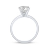 Thumbnail Image 3 of Now + Forever Oval-Cut Lab-Grown Diamond Solitaire Engagement Ring 2-1/2 ct tw 14K White Gold (I/SI2)