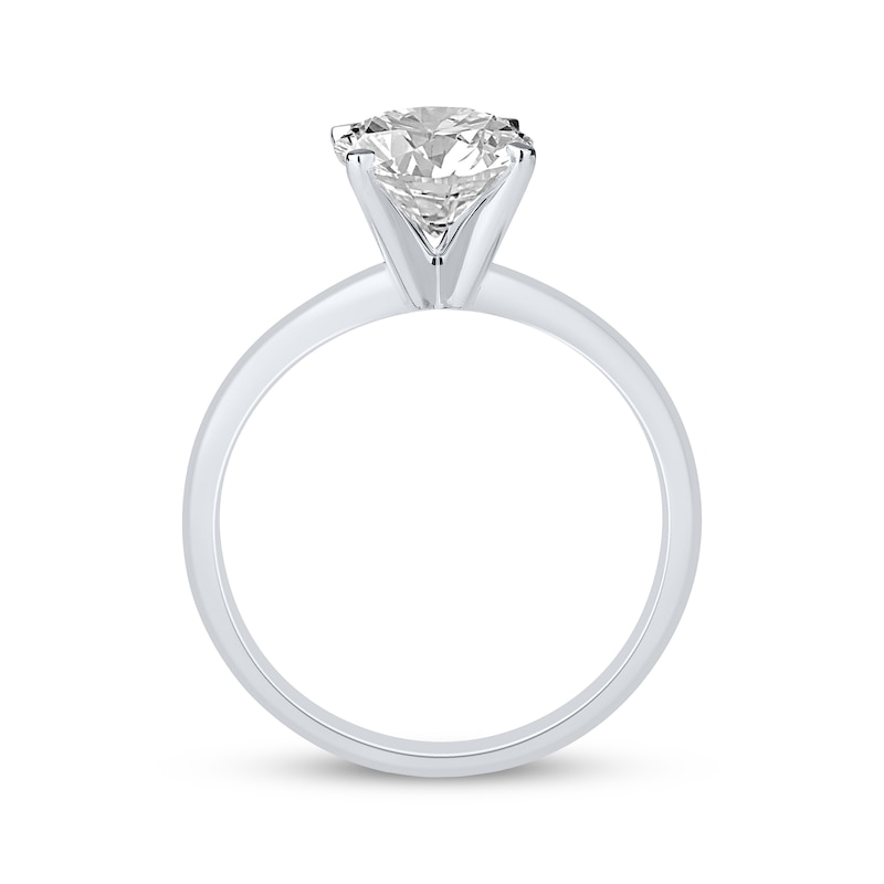 Main Image 3 of Now + Forever Oval-Cut Lab-Grown Diamond Solitaire Engagement Ring 2-1/2 ct tw 14K White Gold (I/SI2)