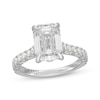Thumbnail Image 1 of Neil Lane Artistry Heritage Emerald-Cut Lab-Grown Diamond Engagement Ring 4-5/8 ct tw Platinum