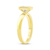 Thumbnail Image 2 of Now + Forever Lab-Grown Diamonds Radiant-Cut Bezel-Set Solitaire Engagement Ring 1 ct tw 14K Yellow Gold (F/VS2)