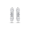 Thumbnail Image 2 of Memories Moments Magic Lab-Grown Diamond Hoop Earrings 1-1/2 ct tw 10K White Gold