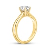 Thumbnail Image 2 of Now + Forever Oval-Cut Diamond Hidden Halo Solitaire Engagement Ring 1 ct tw 14K Yellow Gold (I/I2)