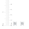 Thumbnail Image 5 of KAY Lab-Grown Diamonds Round-Cut Solitaire Stud Earrings 3/4 ct tw 10K White Gold (F/SI2)
