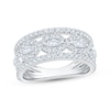 Thumbnail Image 1 of KAY Lab-Grown Diamonds Marquise-Cut Multi-Row Twist Anniversary Ring 1 ct tw 14K White Gold