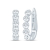 Thumbnail Image 1 of KAY Lab-Grown Diamonds Hoop Earrings 2 ct tw 10K White Gold