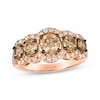 Thumbnail Image 1 of Le Vian Vault Diamond Graduated Five-Stone Ring 2 ct tw 14K Strawberry Gold