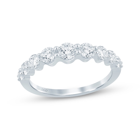 Now + Forever Lab-Grown Diamonds Anniversary Ring 1 ct tw 14K White Gold