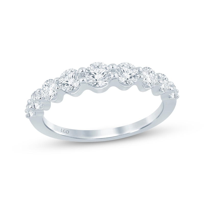 Main Image 1 of Now + Forever Lab-Grown Diamonds Anniversary Ring 1 ct tw 14K White Gold