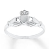 Thumbnail Image 0 of Claddagh Ring 14K White Gold