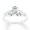 Thumbnail Image 1 of Claddagh Ring 14K White Gold