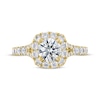 THE LEO Ideal Cut Round-Cut Diamond Engagement Ring 1-3/4 ct tw 14K Yellow Gold