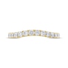 Thumbnail Image 2 of THE LEO Ideal Cut Round-Cut Diamond Wedding Band 1/2 ct tw 14K Yellow Gold