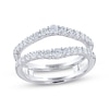 THE LEO Diamond Enhancer Ring 3/4 ct tw Round-cut 14K White Gold