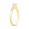 Thumbnail Image 2 of Now + Forever Round-Cut Diamond Twist Engagement Ring 1/2 ct tw 14K Yellow Gold