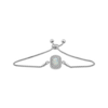 Thumbnail Image 5 of Cushion-Cut Lab-Created Opal & White Lab-Created Sapphire Gift Set Sterling Silver
