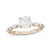 Thumbnail Image 1 of Neil Lane Artistry Round-Cut Lab-Grown Diamond Engagement Ring 2 ct tw 14K Yellow Gold