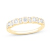 Thumbnail Image 0 of Lab-Created Diamonds by KAY Bezel-Set Anniversary Ring 1/2 ct tw 14K Yellow Gold
