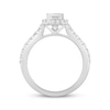 Thumbnail Image 3 of Now + Forever Lab-Grown Diamonds Radiant-Cut Engagement Ring 1-1/2 ct tw 14K White Gold