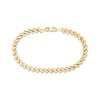 Thumbnail Image 1 of San Marco Chain Bracelet Solid 10K Yellow Gold 7.5&quot;