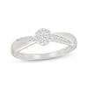 Thumbnail Image 1 of Diamond Accent Circle Promise Ring 1/5 ct tw Sterling Silver