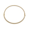 Thumbnail Image 3 of Scalloped Bangle Bracelet 10K Yellow Gold 7.25"