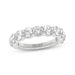 THE LEO Legacy Lab-Grown Diamond Anniversary Ring 3 ct tw 14K White Gold