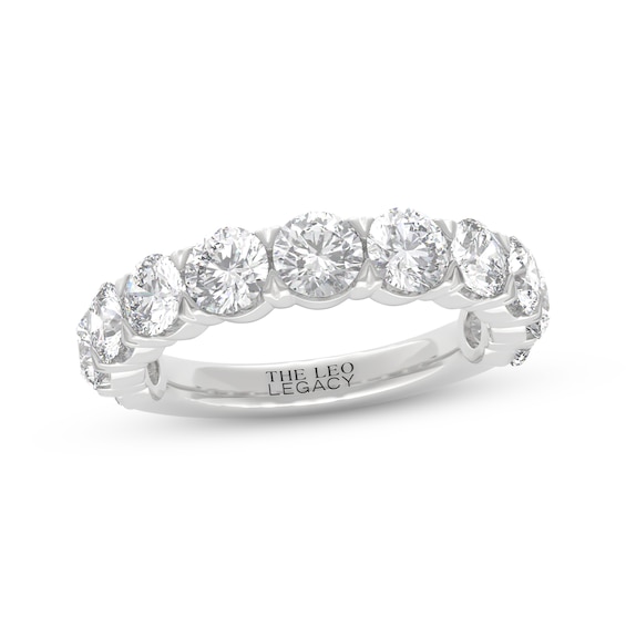 THE LEO Legacy Lab-Grown Diamond Anniversary Ring 3 ct tw 14K White Gold