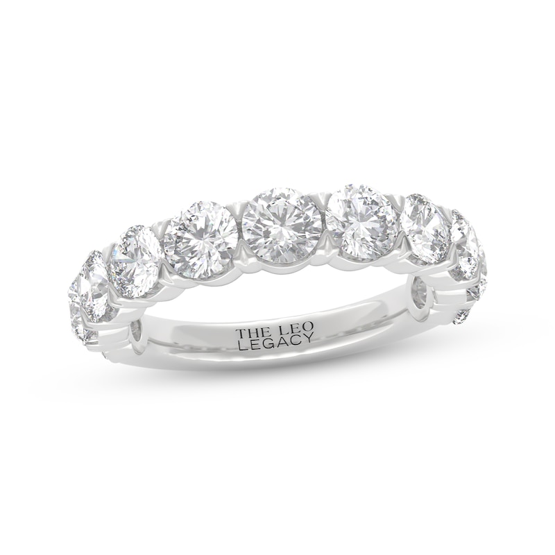 Main Image 1 of THE LEO Legacy Lab-Grown Diamond Anniversary Ring 3 ct tw 14K White Gold