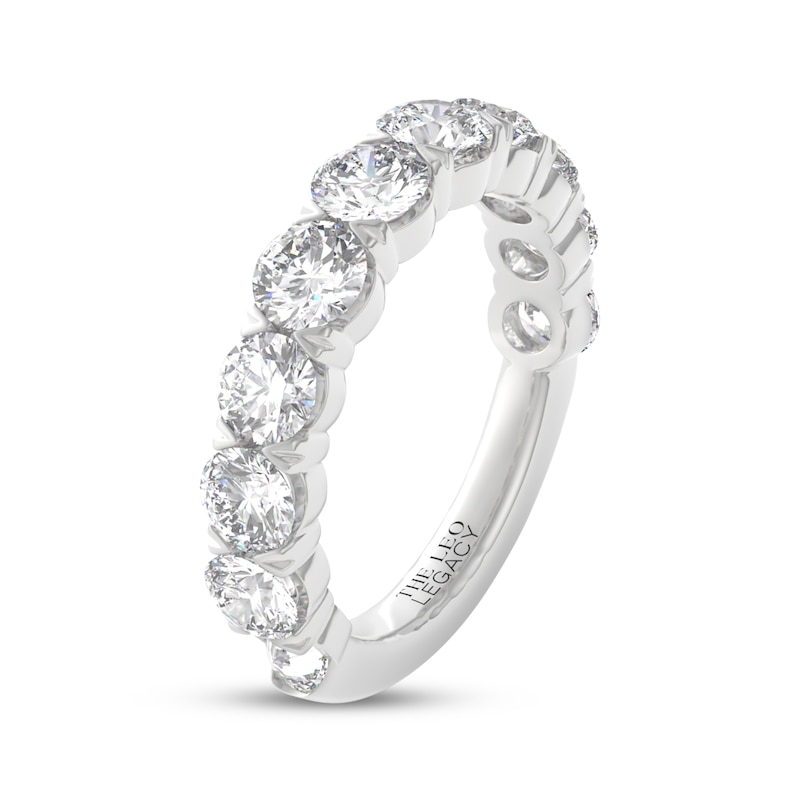 Main Image 2 of THE LEO Legacy Lab-Grown Diamond Anniversary Ring 3 ct tw 14K White Gold