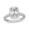 Thumbnail Image 1 of Neil Lane Artistry Heritage Cushion-Cut Lab-Grown Diamond Engagement Ring 2-3/4 ct tw Platinum