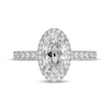 Thumbnail Image 3 of Neil Lane Artistry Heritage Oval-Cut Lab-Grown Diamond Engagement Ring 2-3/4 ct tw Platinum