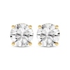 Thumbnail Image 2 of KAY Lab-Grown Diamonds Round-Cut Solitaire Stud Earrings 2 ct tw 14K Yellow Gold (F/SI2)