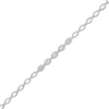 Thumbnail Image 2 of KAY Lab-Grown Diamonds Marquise-Cut Link Bracelet 1 ct tw 14K White Gold 6.75"