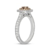 Thumbnail Image 2 of Neil Lane Desert Diamonds Round-Cut Double Halo Engagement Ring 7/8 ct tw 14K Two-Tone Gold