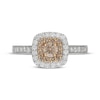 Thumbnail Image 3 of Neil Lane Desert Diamonds Round-Cut Double Halo Engagement Ring 7/8 ct tw 14K Two-Tone Gold