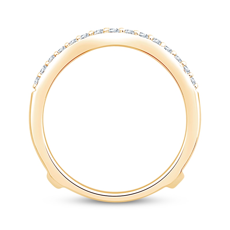 Main Image 2 of Now + Forever Diamond Contour Enhancer Ring 1/2 ct tw 14K Yellow Gold