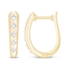 Thumbnail Image 1 of KAY Lab-Grown Diamonds Tapered Hoop Earrings 1/4 ct tw 10K Yellow Gold