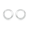 Thumbnail Image 1 of KAY Lab-Grown Diamonds Circle Studs 1/20 ct tw Sterling Silver