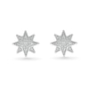 Thumbnail Image 1 of Diamond Accent Star Stud Earrings Sterling Silver