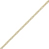 Thumbnail Image 3 of Paperclip Chain & Heart Charm Toggle Bracelet Hollow 10K Yellow Gold 7.5"
