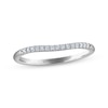 Thumbnail Image 8 of Now + Forever Round-Cut Diamond Wedding Band 1/10 ct tw 14K White Gold