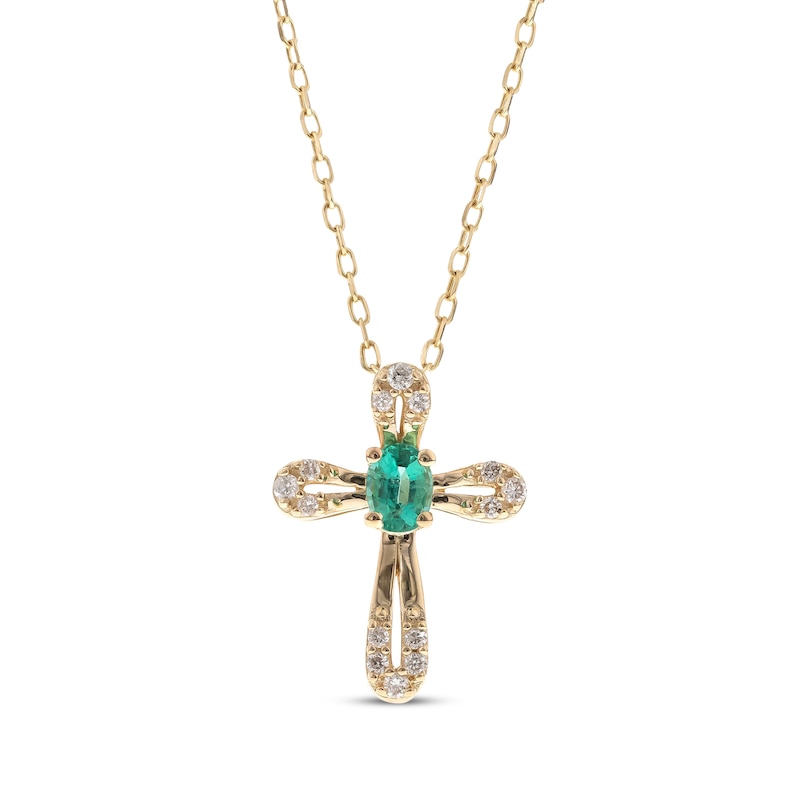 Emerald Faith Necklace