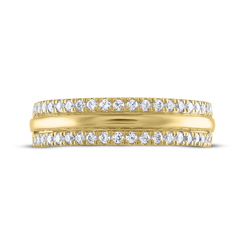 Main Image 3 of THE LEO Diamond Anniversary Band 3/8 ct tw 14K Yellow Gold