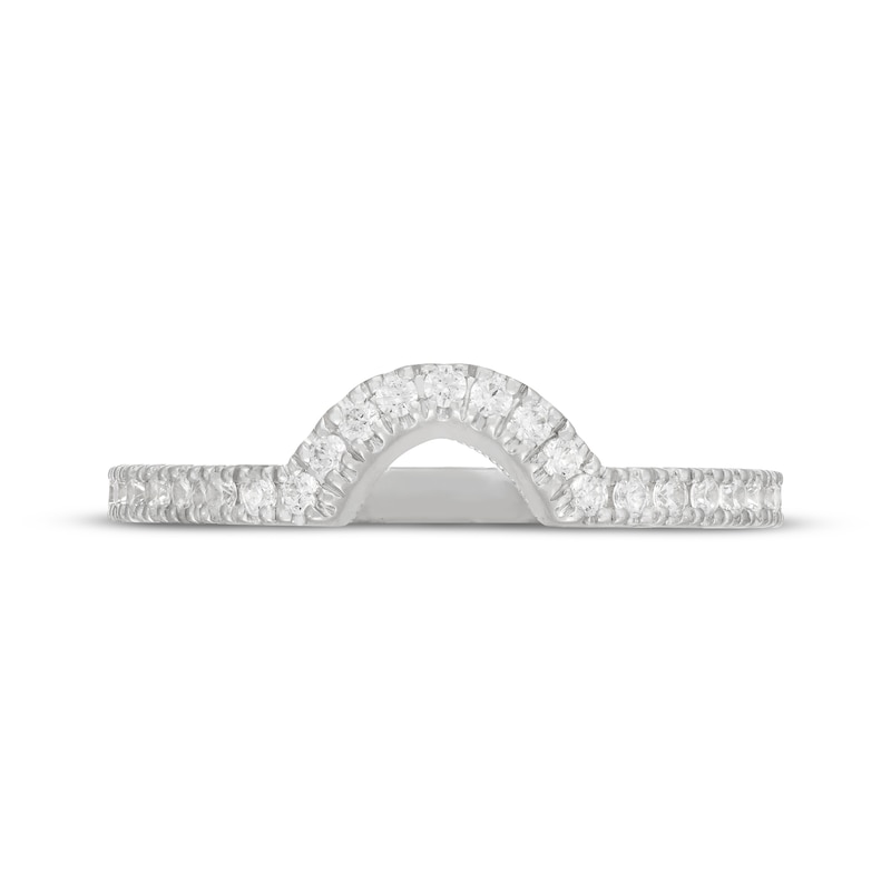 Main Image 8 of Neil Lane Diamond Contour Wedding Band 1/4 ct tw 14K White Gold