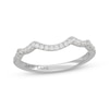 Thumbnail Image 7 of Neil Lane Diamond Contour Wedding Band 1/5 ct tw 14K White Gold