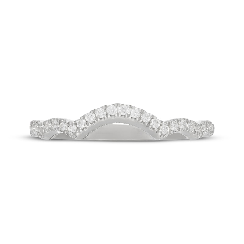 Main Image 9 of Neil Lane Diamond Contour Wedding Band 1/5 ct tw 14K White Gold