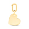 Thumbnail Image 1 of Charmed Memories Tilted Heart Charm 10K Yellow Gold
